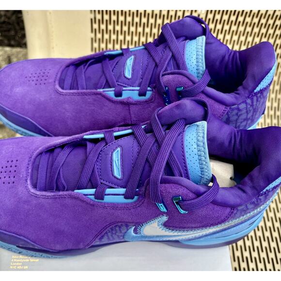 Nike Zoom Lebron NXXT Gen AMPD Men Purple Silver Violet Terrain. Sz 11-Half Box main image 7